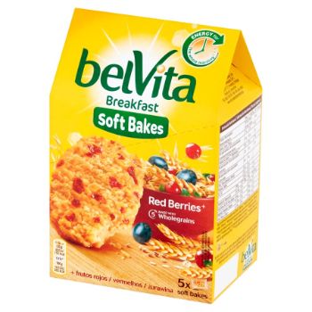 Cepumi Belvita Soft bakes Red Berries 250g