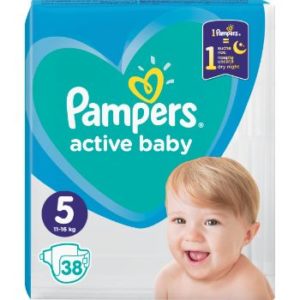 Autiņbiksītes Pampers Active Baby S5 38gb VPM