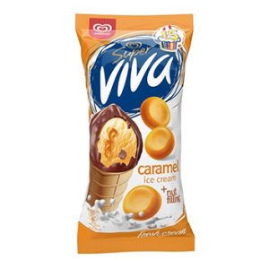 Saldējums Super Viva karameļu 180ml/97g
