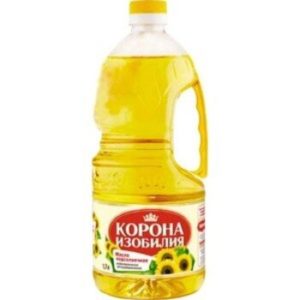 Eļļa Korona Izobilija saulespuķu rafinēta 1.7l