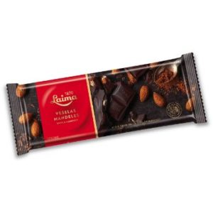 Šokolāde Laima rūgtā ar veselām mandelēm 200g