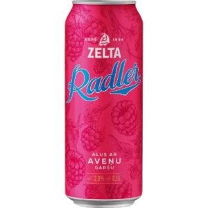 Alus kokt. Zelta Radler aveņu 2% 0.5l can