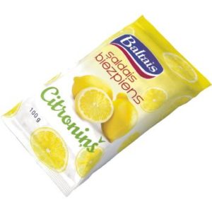 Biezpiens saldais citroniņš 100g