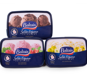 Saldējums vaniļas kējuma ar zem. un baziliku Baltais  800ml/