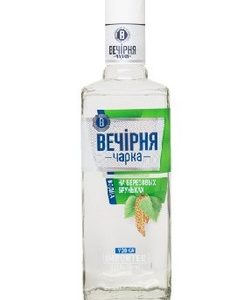 Degvīns Večirnaja Čarka na berjozovih bruņkah 40% 0.5l