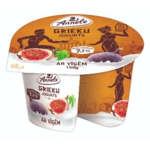 Jogurts Grieķu ar vīģēm Annele 150g