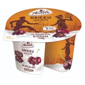 Jogurts Grieķu ar ķiršiem Annele 150g