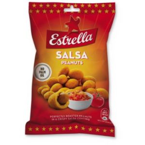 Zemesrieksti ar salsas garšu Estrella 140g