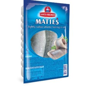 Siļķu fileja Matias orģinālā Santa Bremor 250g