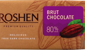 Šokolāde rūgtā kakao 80% Roshen 90g