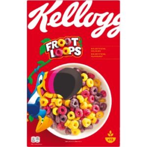 Sausās brokastis Kellogs Froot Loops 375g