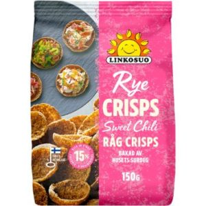 Sausmaizītes Linkosuo rudzu groziņi ar saldā čili garšu 150g