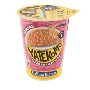 Nūdeles Yatekomo Cup ātrai pagat. ar garneļu garšu 60g