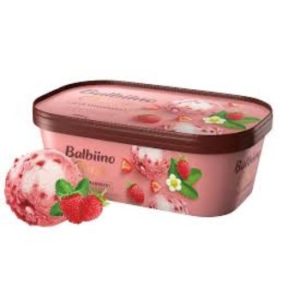 Saldējums Classic Meža zemeņu ar zemeņu gab. 700ml/380g