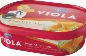 Kausētais siers ar zaļumiem un gaileņu garšu Viola 185g