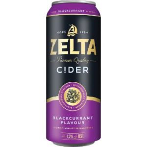 Alus kokt. Zelta Cider Upeņu 4.5% 0.5l can