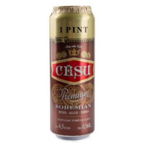 Alus Cēsu premium Bohemia 4.5% 0.568l can