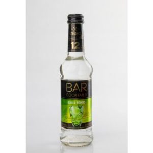 Alk. kokteilis Cēsu bar gin&tonic 14% 0.275l