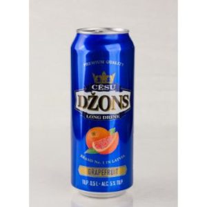 Alk.kokt. Cēsu Džons Grapefr.5% 0.5l can