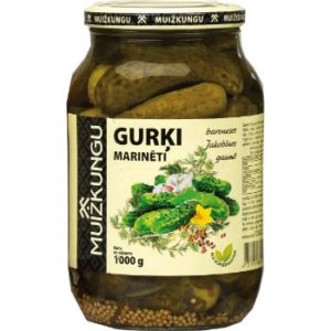 Gurķi marinēti Kok Muižkungu 1kg/500g