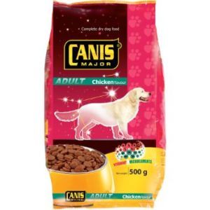 Barība suņiem Canis ar mājputnu gaļu 500g