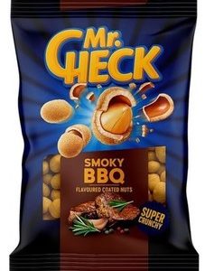 Zemesrieksti apvalkā Mr.Check ar BBQ garšu 180g