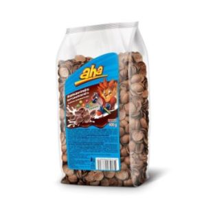 Sausās brokastis Aha gliemežvāki kakao 400g