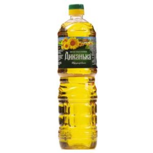 Eļļa Dikanka saulespuķu nerafinēta 1l