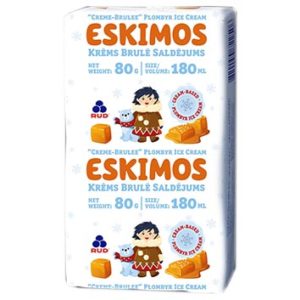 Saldējuma sendvičs Krēms Brulē 200ml/90g