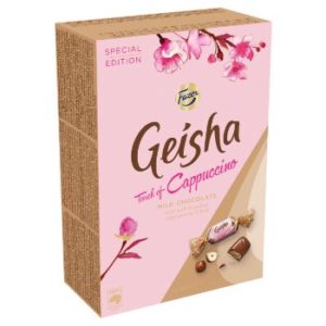 Konf.kārba Geisha cappuccino 150g