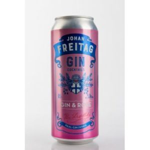 Alk.kokt. Johan Freitag Gin&Rose 5% 0.5l