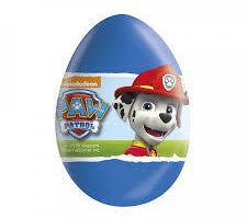 Šokolādes ola Paw Patrol 20g