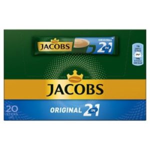 Kafija šķīstošā Jacobs 2in1 20*14g 320g