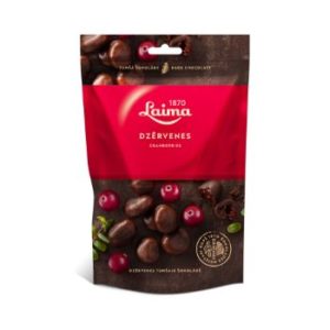 Dzērvenes tumšajā šokolādē Laima 140g