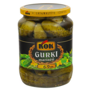 Gurķi marinēti 6-9cm 680g