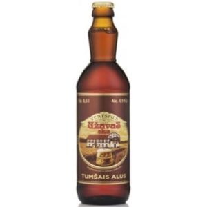 Alus Užavas tumšais 5% 0.5l