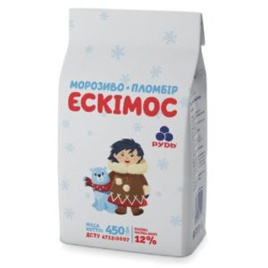 Saldējums Eskimos vaniļas kokteiļiem 750ml/450g