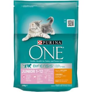 Barība kaķiem Purina One Junior vista