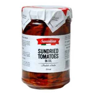 Tomāti saulē kaltēti eļļā Santolino 314ml