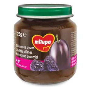 Biezenis Milupa plūmju biezenis no 4mēn 125g