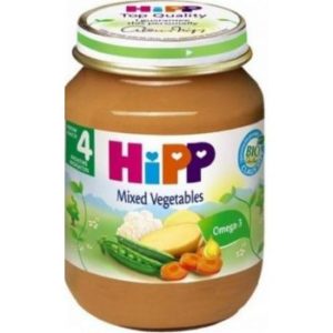 Pārtika bērniem Hipp dažādu dārzeņu 125g