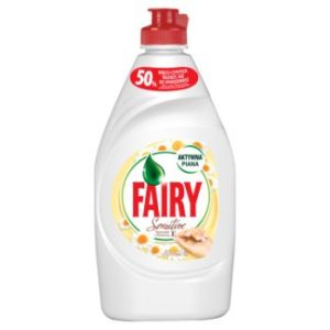 Trauku mazg.līdzeklis 450ml Fairy Sensitive Chamomile