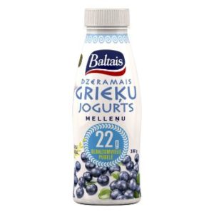 Jogurts Grieķu dzeramais melleņu 330g