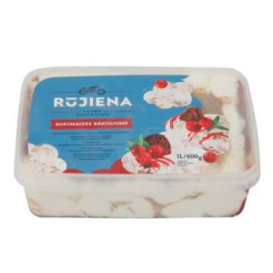 Saldējums Rūjiena rupjmaizes kārtojums 1l/600g