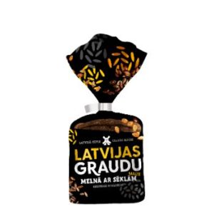 Maize Latvijas graudu melnā ar sēklām 340g