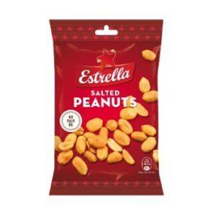 Zemesrieksti gauzdēti un sālīti Estrella 175g
