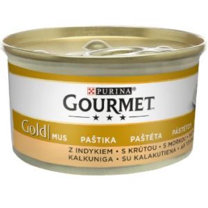 Barība kaķiem Gourmet Gold pastete (titars) 85g