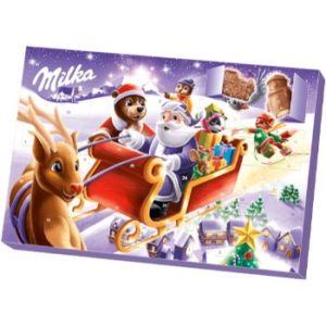 Konfekšu kārba Milka Adventes kalendārs 200g