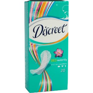 Hig.ieliktnīši Discreet Deo Waterlily 20gb