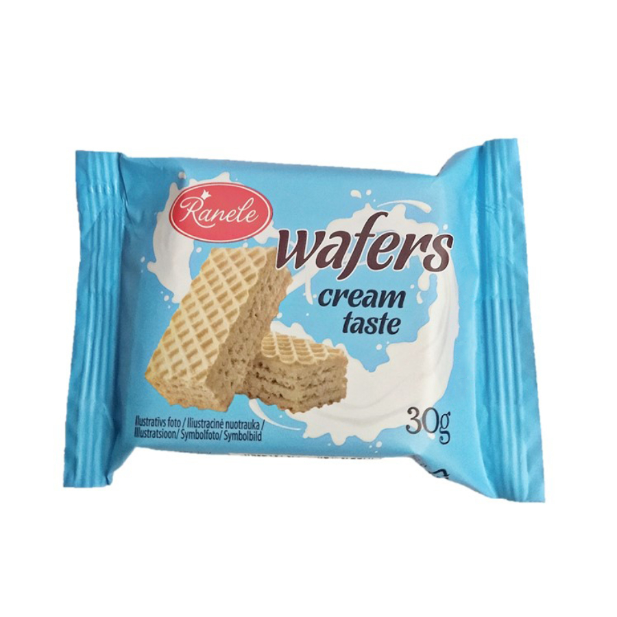Vafeles ar krējuma garšu Ranele 30g